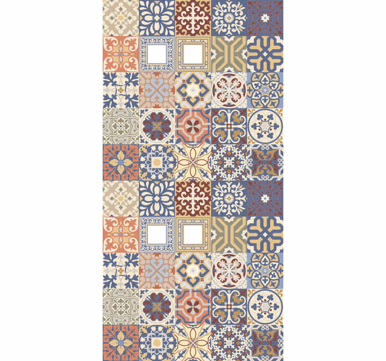 Rollo fenster küche in multicolor hydraulisch - TenStickers