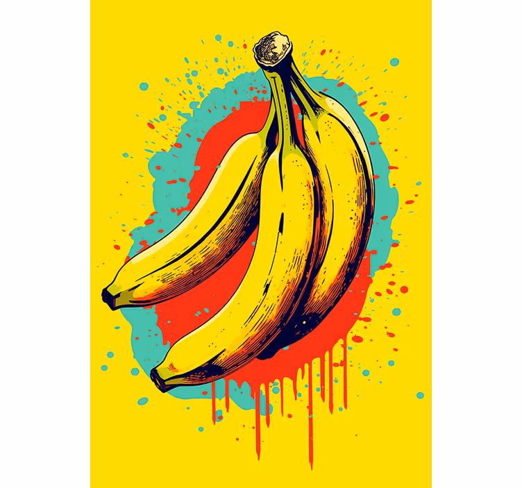 Rollo fenster küche drei bananen - TenStickers