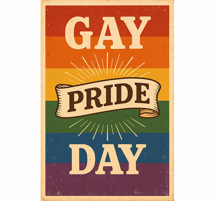 Rollo fenster spruch zum gay pride day - TenStickers