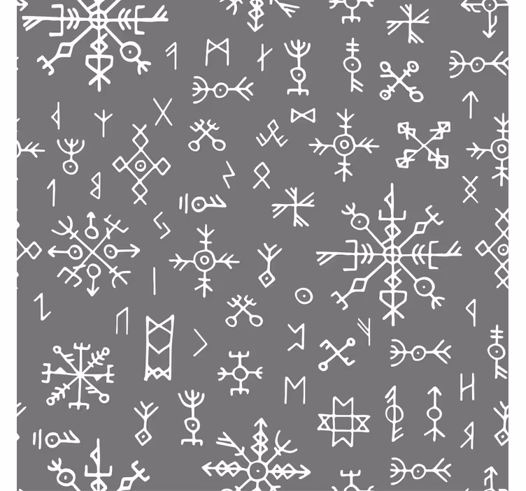 Rollo fenster grau im grauweißem nordic design - TenStickers