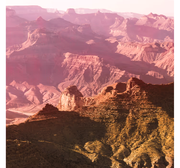 Rollo fenster home office in grand canyon farben - TenStickers