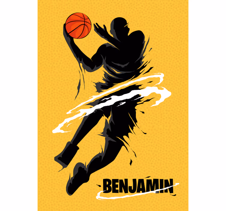 Rollo fenster jugendzimmer basketballmotiv - TenStickers