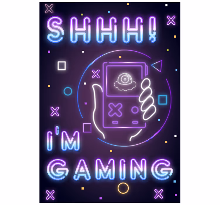 Rollo fenster jugendzimmer ich spiele gerade - TenStickers
