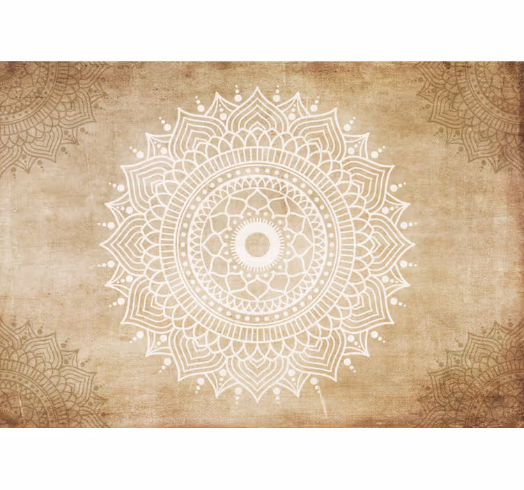 Rollo fenster zen mit altem papiertextur - TenStickers