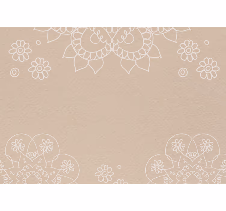 Rollo fenster zen im indischen mandala muster - TenStickers