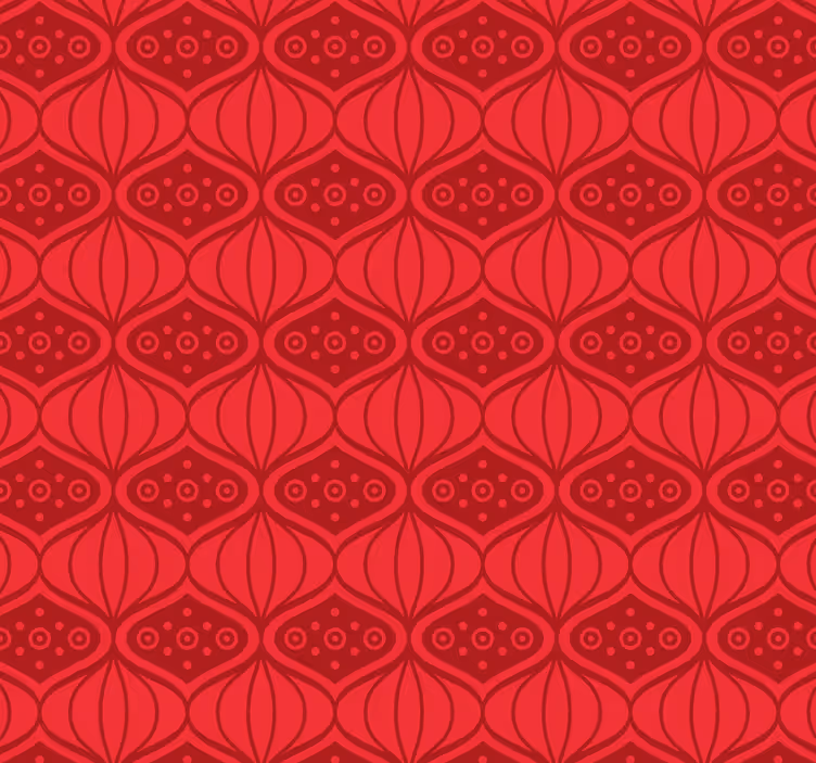 Rollo fenster rot im orientalischen stil - TenStickers