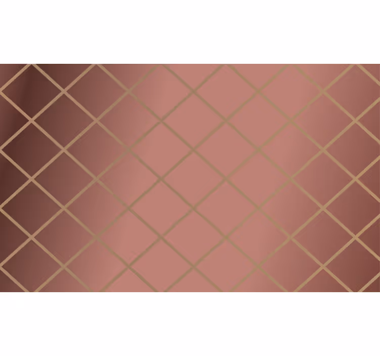 Rollos außen in pink mit goldenen diamanten - TenStickers