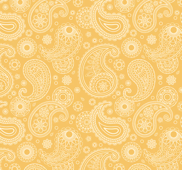 Rollos außen im arabischen paisley design - TenStickers