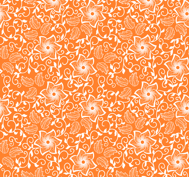 Rollos außen mit paisley blumen muster - TenStickers