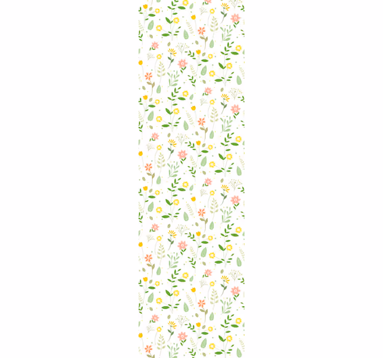 Rollos außen im bunten blumen design - TenStickers