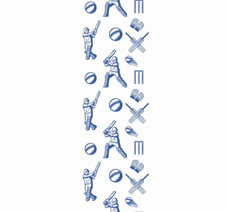 Rollo fenster jugendzimmer cricket design - TenStickers