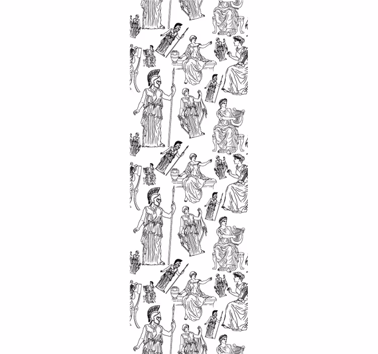 Rollo fenster jugendzimmer muster der leuchtenden göttin - TenStickers