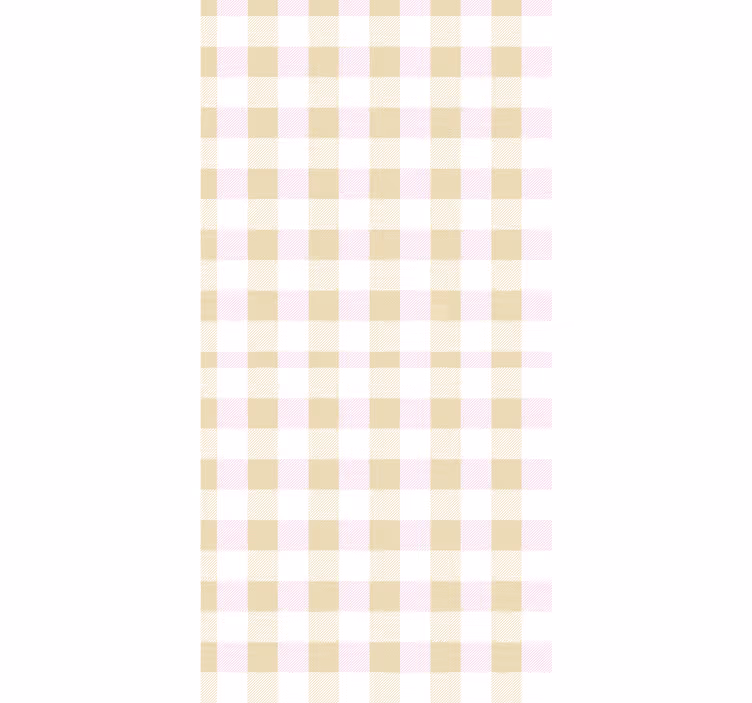 Rollo fenster jugendzimmer in pink und gold karos - TenStickers