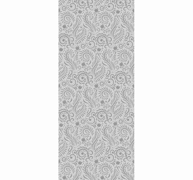 Rollo fenster klassisch mit vintage blumendekor - TenStickers
