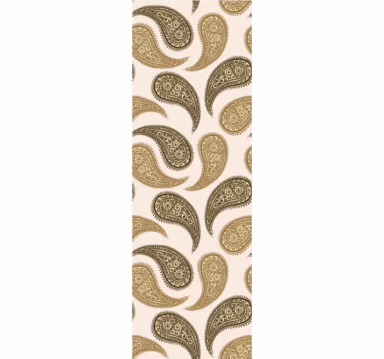 Rollo fenster klassisch im indischen paisley design - TenStickers