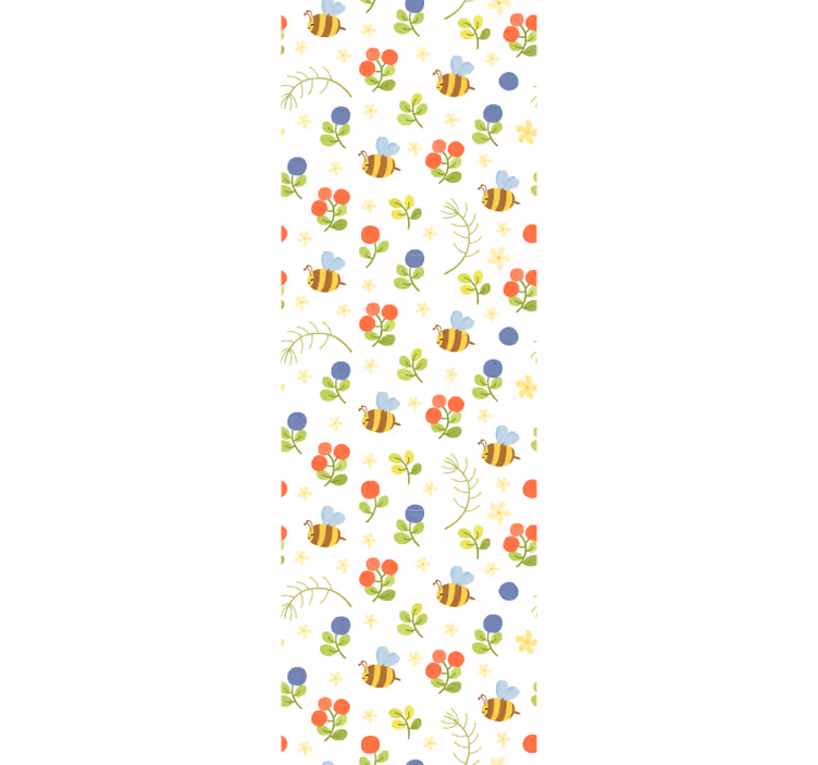 Rollo fenster baby mit süßem design von babybienen - TenStickers