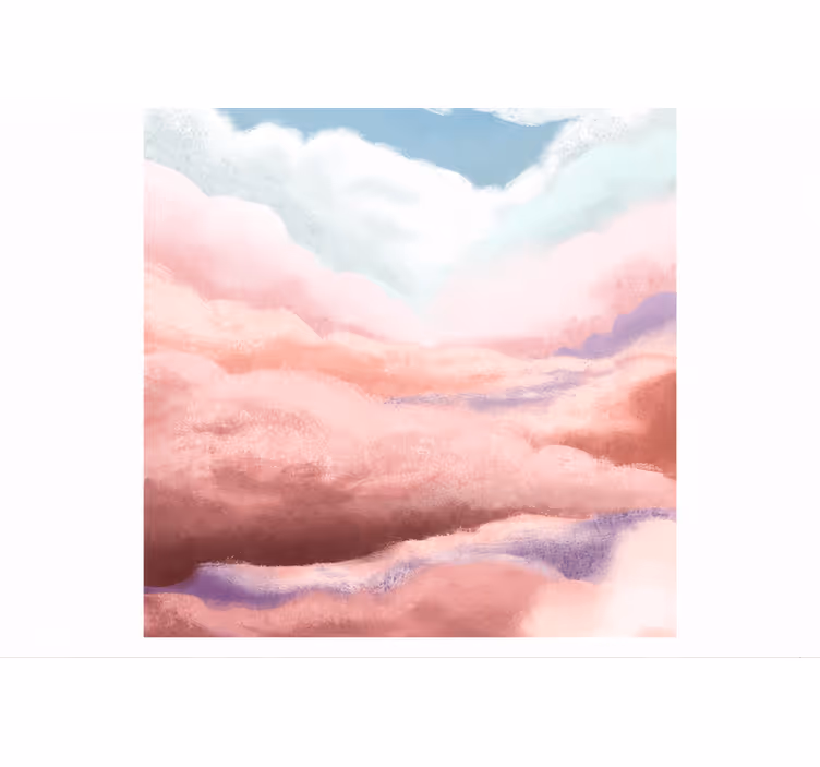 Rollo fenster rosa breite 180 pfirsichwolken - TenStickers
