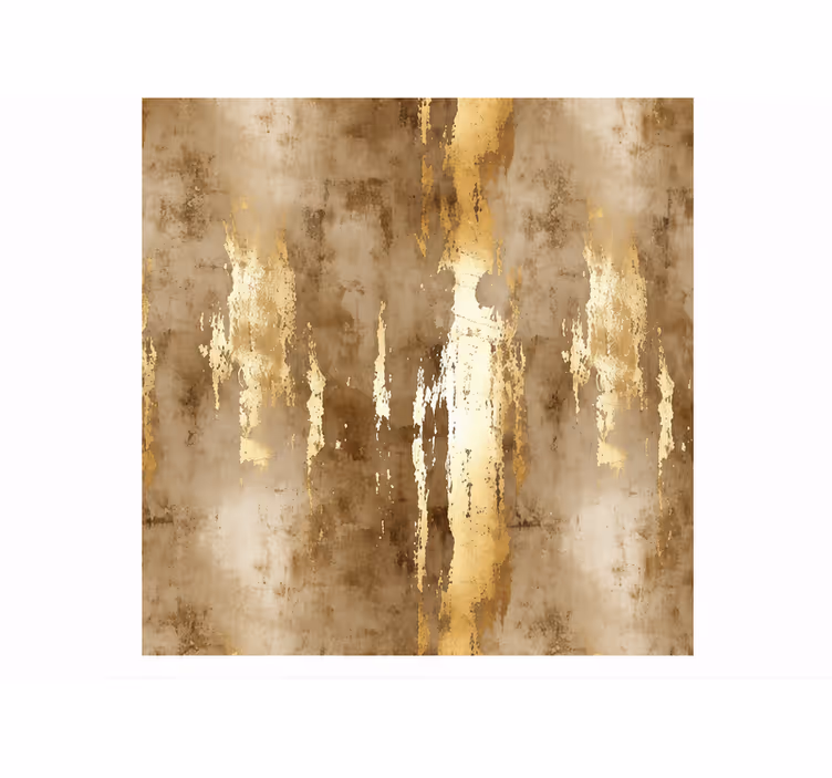 Rollo fenster braun mit marmor-gold-design - TenStickers