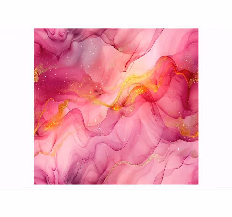 Rollo fenster rosa mit rein abstrakten marmorierungen - TenStickers
