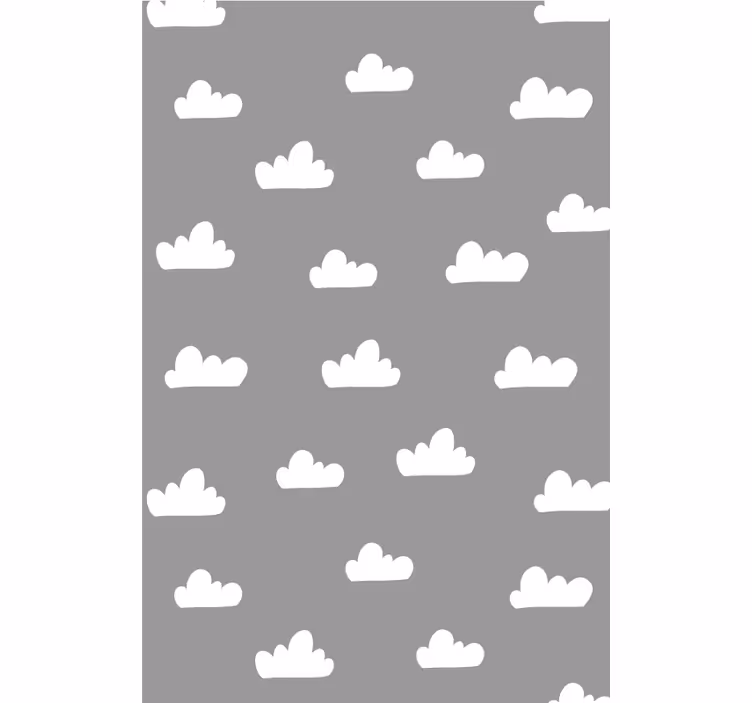 Rollo Fenster Baby wolkige himmel - TenStickers