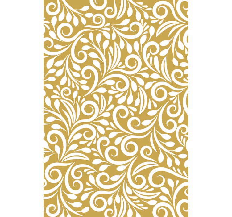 Rollo Fenster Elegant verziertes wirbelmuster - TenStickers