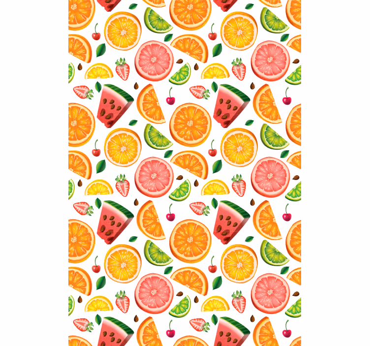 Rollo Fenster Obst zitrus-wassermelonenmuster - TenStickers