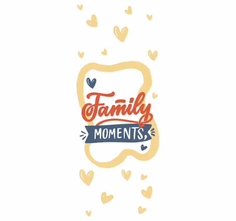 Rollo fenster spruch wertvolle familienmomente genießen - TenStickers