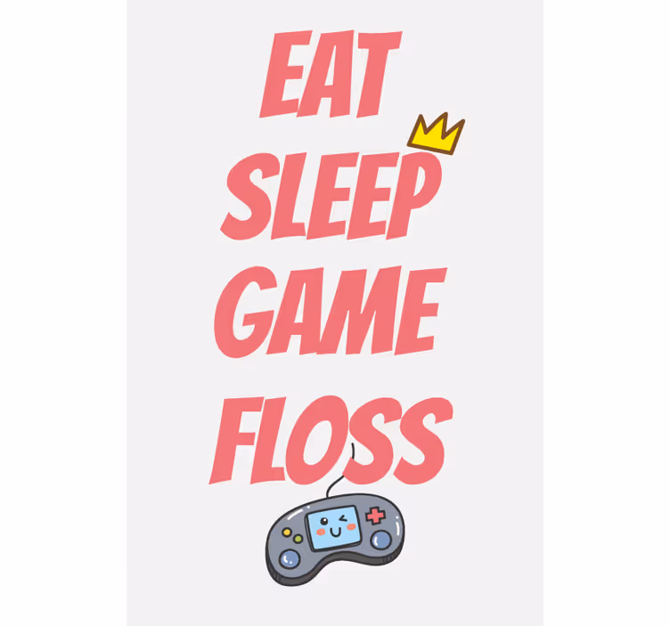 rollo Geeks Essen Sie wild und zahnseide - TenStickers