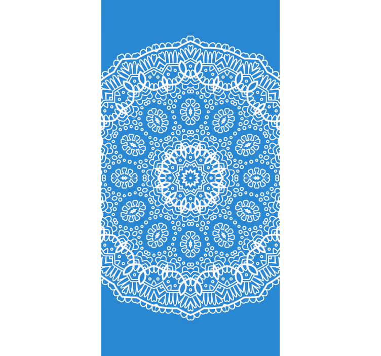 Rollo Fenster Zeichnung mandala-spitzenmuster - TenStickers