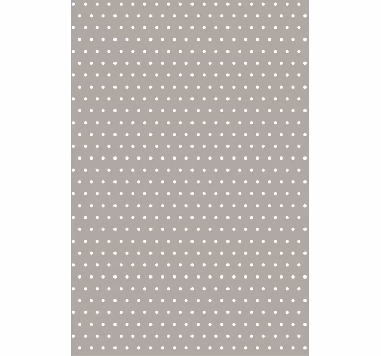 Rollo Fenster Modern graues gepunktetes muster - TenStickers