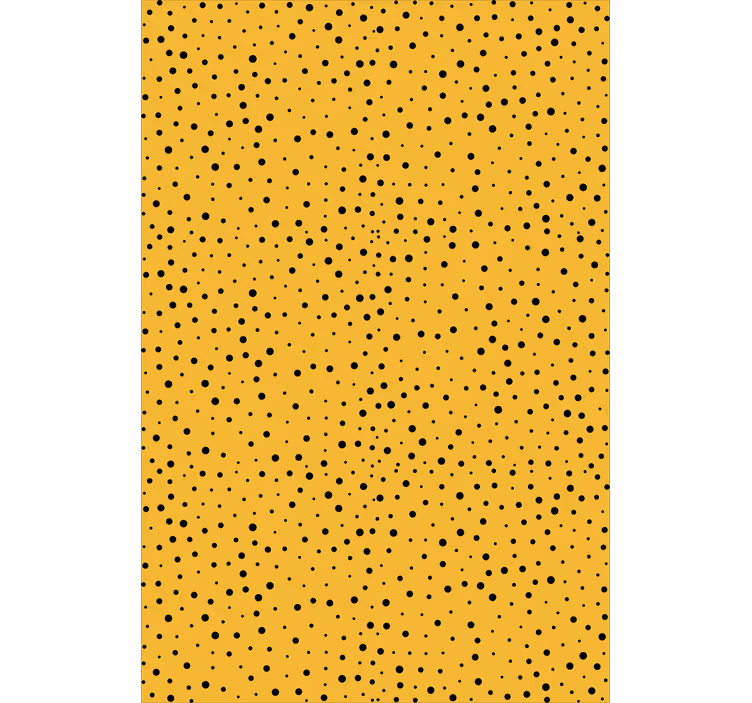 Rollo Fenster Farben gepunktetes gelbes design - TenStickers