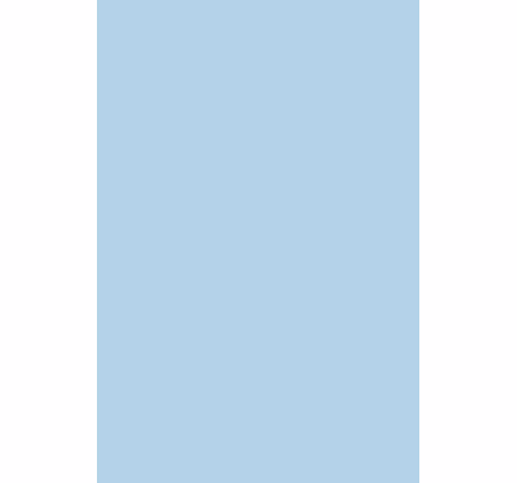Rollo Fenster Blickdicht blasser cyan-ton - TenStickers