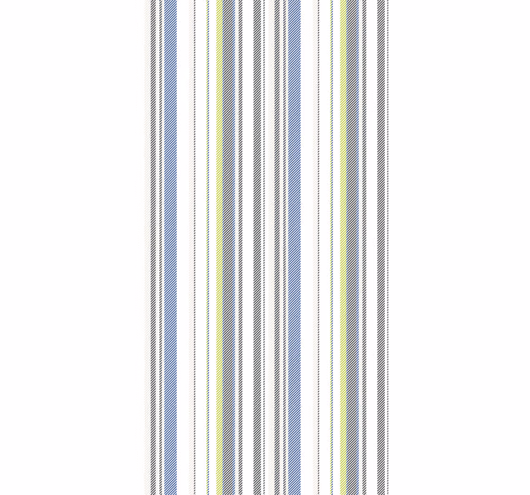 Rollo Fenster Modern gestreiftes naturmuster - TenStickers