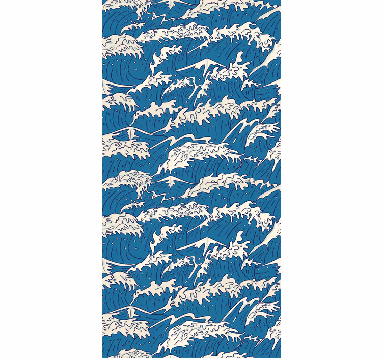 Weitere Fenster Rollos meereswellenmotiv - TenStickers