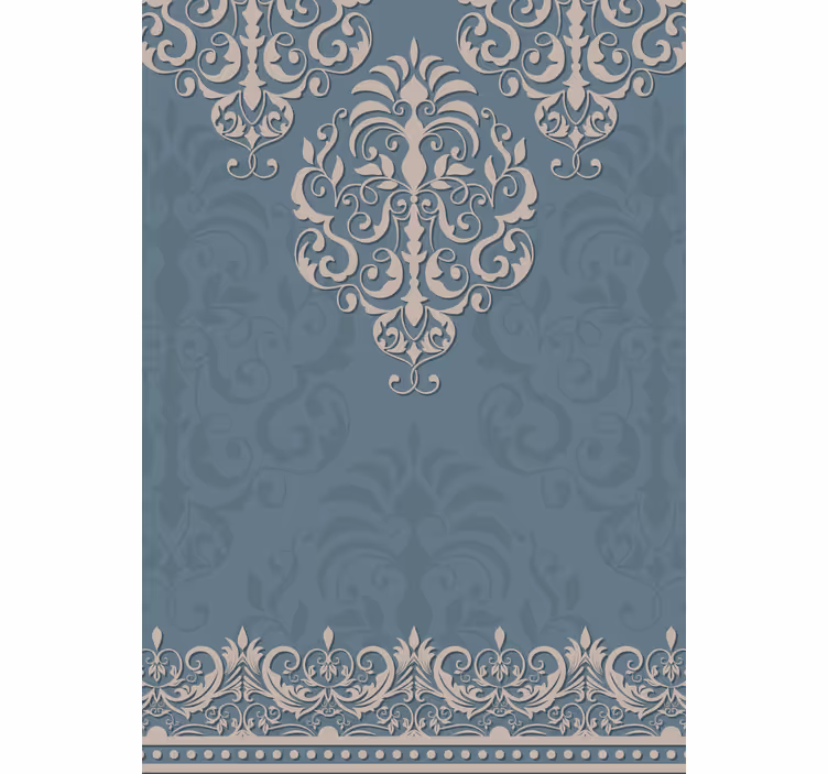 Rollo Fenster Elegant zeitloses damastmotiv - TenStickers