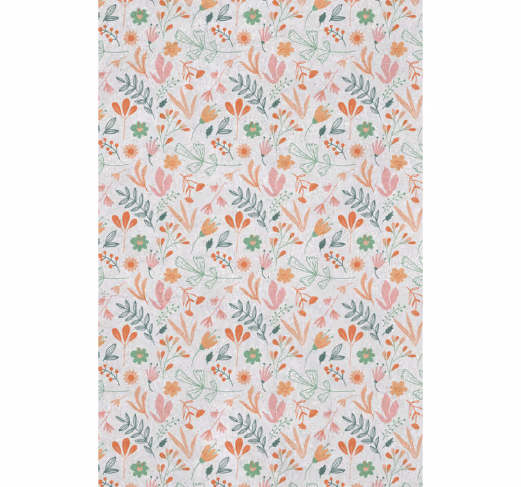 Rollo fenster blumen und pflanzen botanische oase - TenStickers