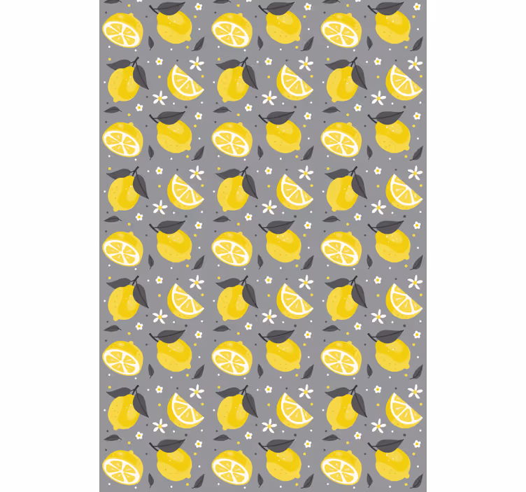 Rollo Fenster Obst zitronenscheibenmuster - TenStickers
