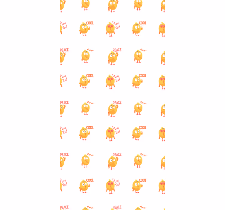 Rollo fenster tiere mit niedlichen vogelmotiven - TenStickers