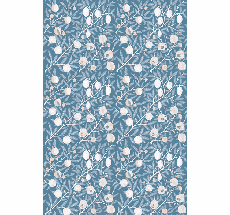 Rollo mit Blumen und Pflanzen Schickes vintage-muster - TenStickers
