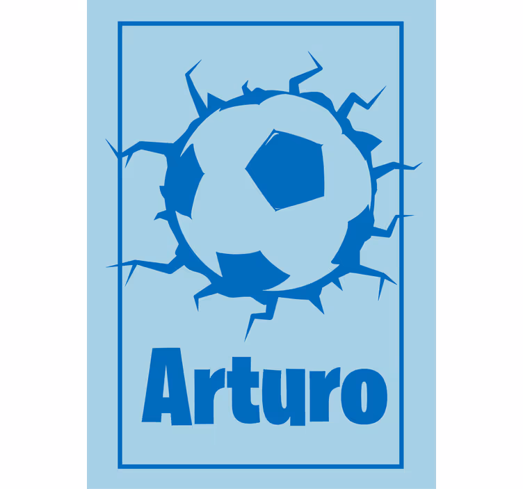 Rollo Fenster Sport individuelles fußballdesign - TenStickers