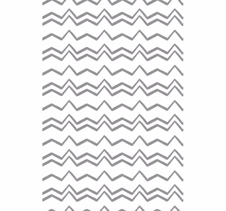 Rollo Fenster mit Muster chevron-streifenmuster - TenStickers