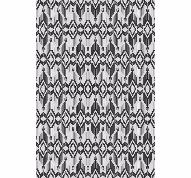 Rollo Fenster Modern graue geometrische elemente - TenStickers