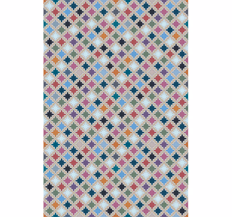 rollo fürs Bad Mosaik bunt - TenStickers