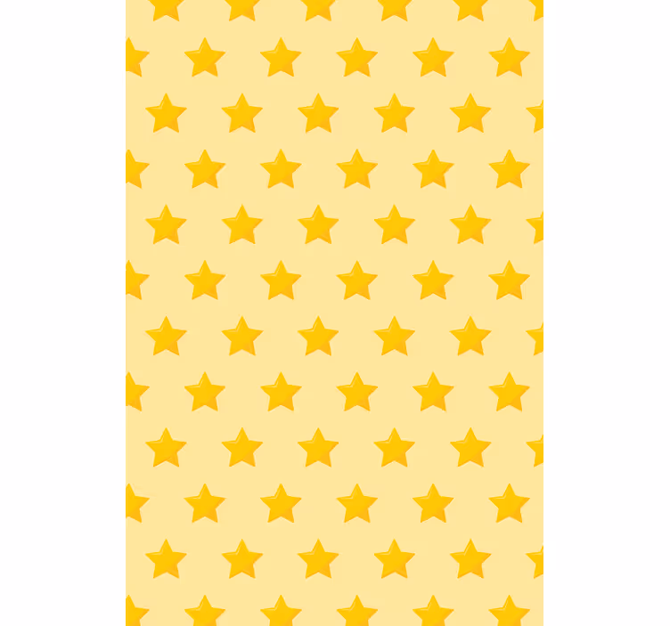 Origineller Rollo Gelber klassischer stern - TenStickers
