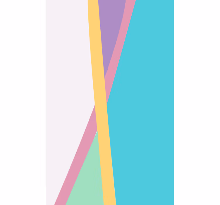 Rollo Fenster Modern geometrische bunte muster - TenStickers
