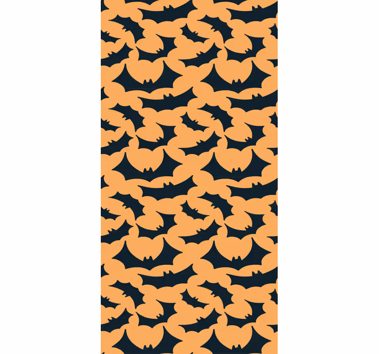Rollo Fenster Tiere fledermaus-silhouette-muster - TenStickers