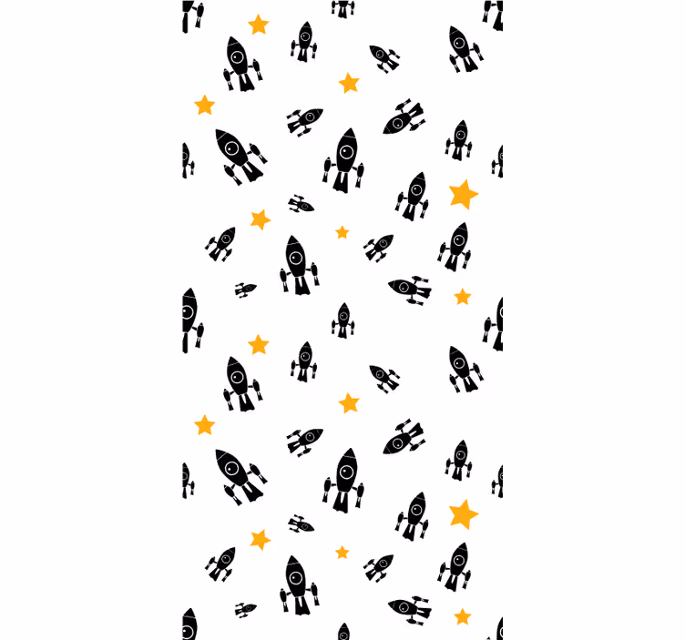 Rollo Fenster Gamer raketenstern-abenteuer - TenStickers