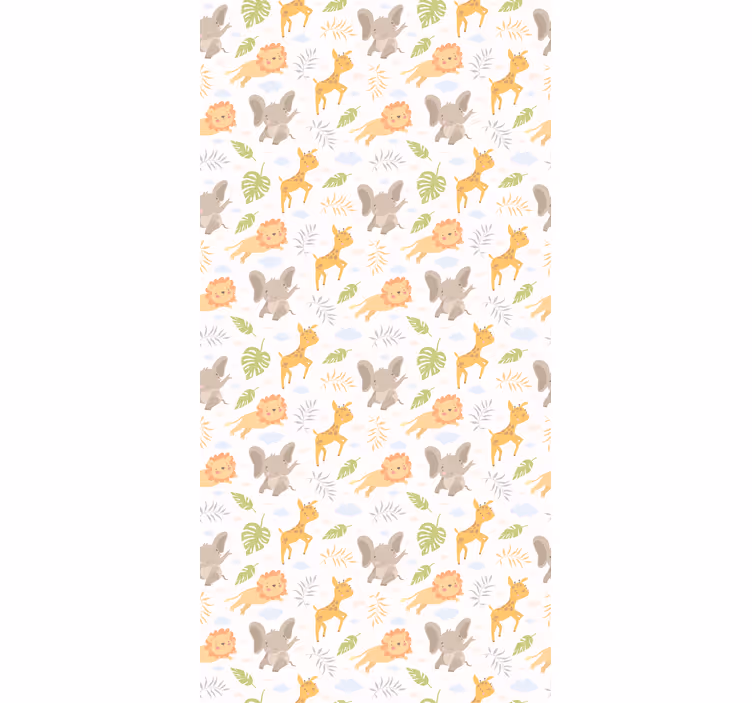 Rollo fenster baby mit tiermotiven - TenStickers