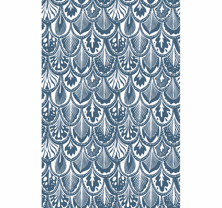 Rollo Fenster Blumen und Pflanzen blattmuster-design - TenStickers
