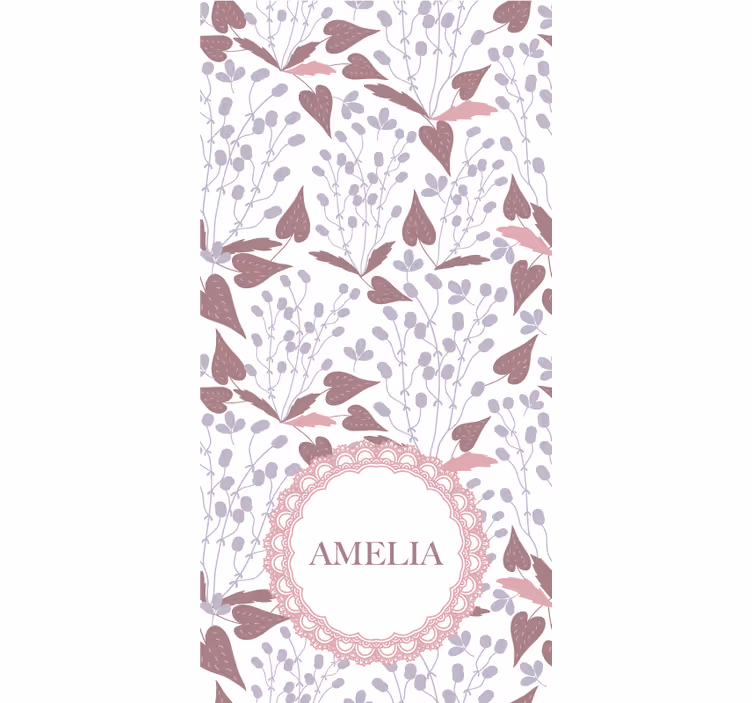Rollo fenster blumen und pflanzen mit wunschmotiv - TenStickers